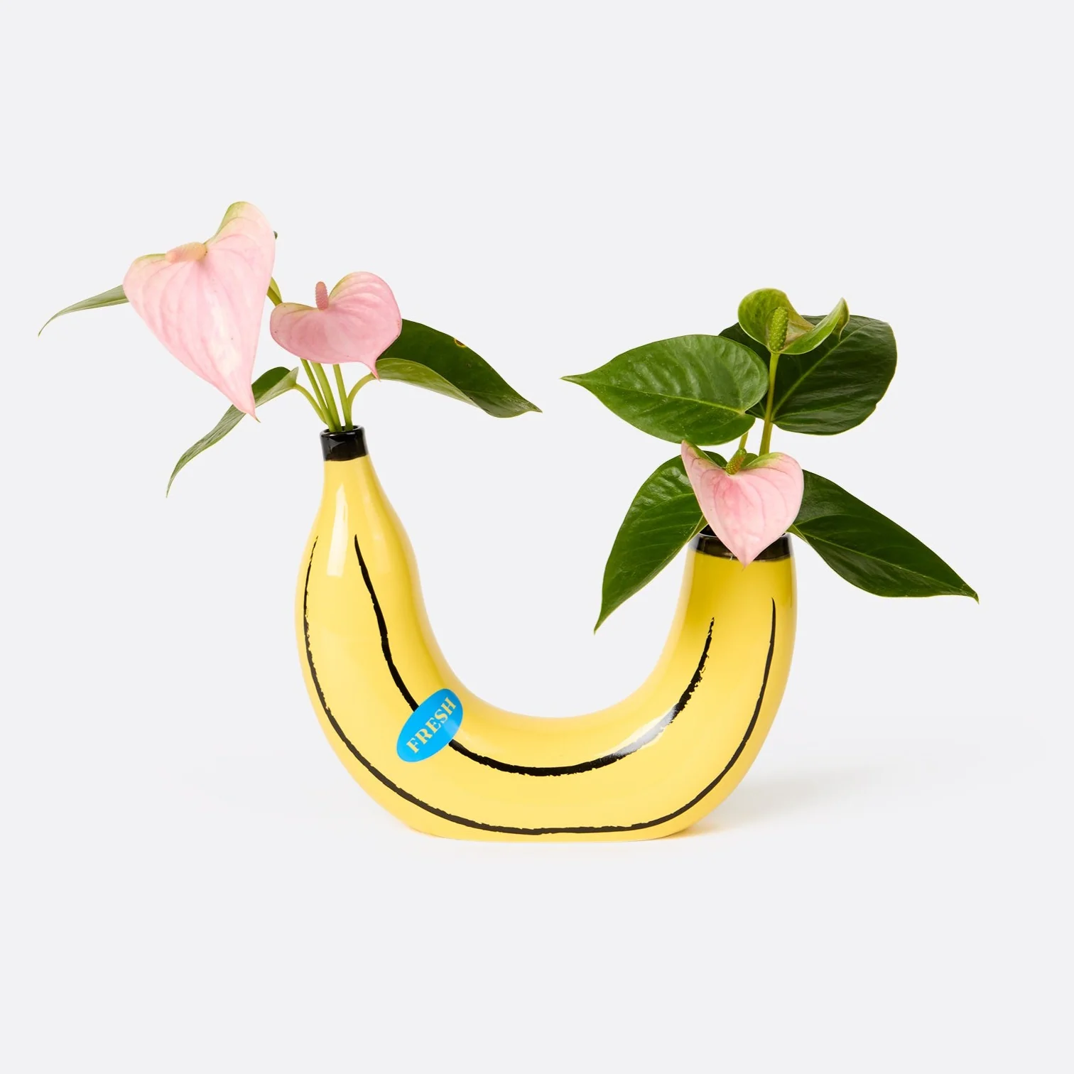 Banana Vase - Yellow by DOIY - Image 2