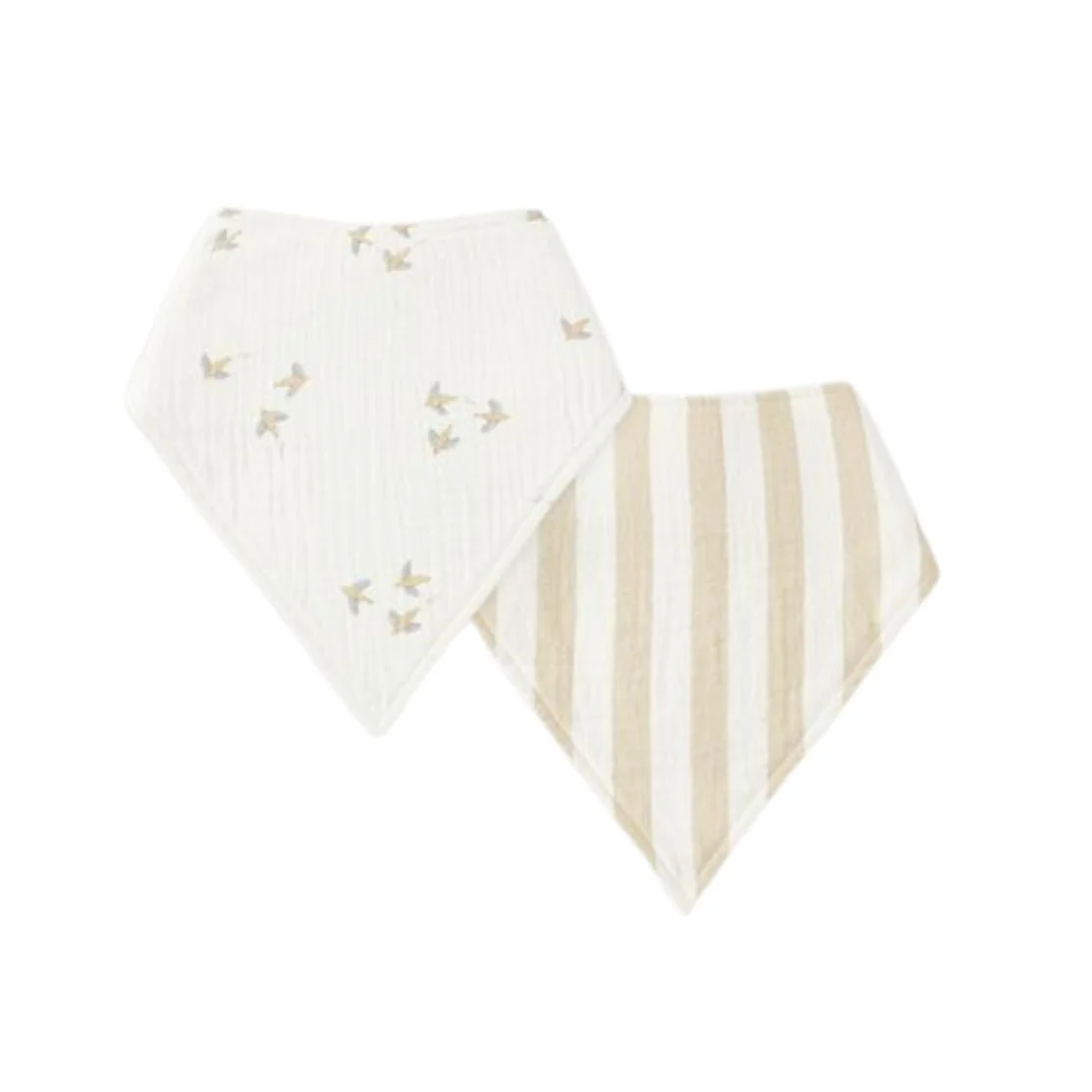 Bandana Scarf Pack - Summer Stripe, Ivory by Quincy Mae