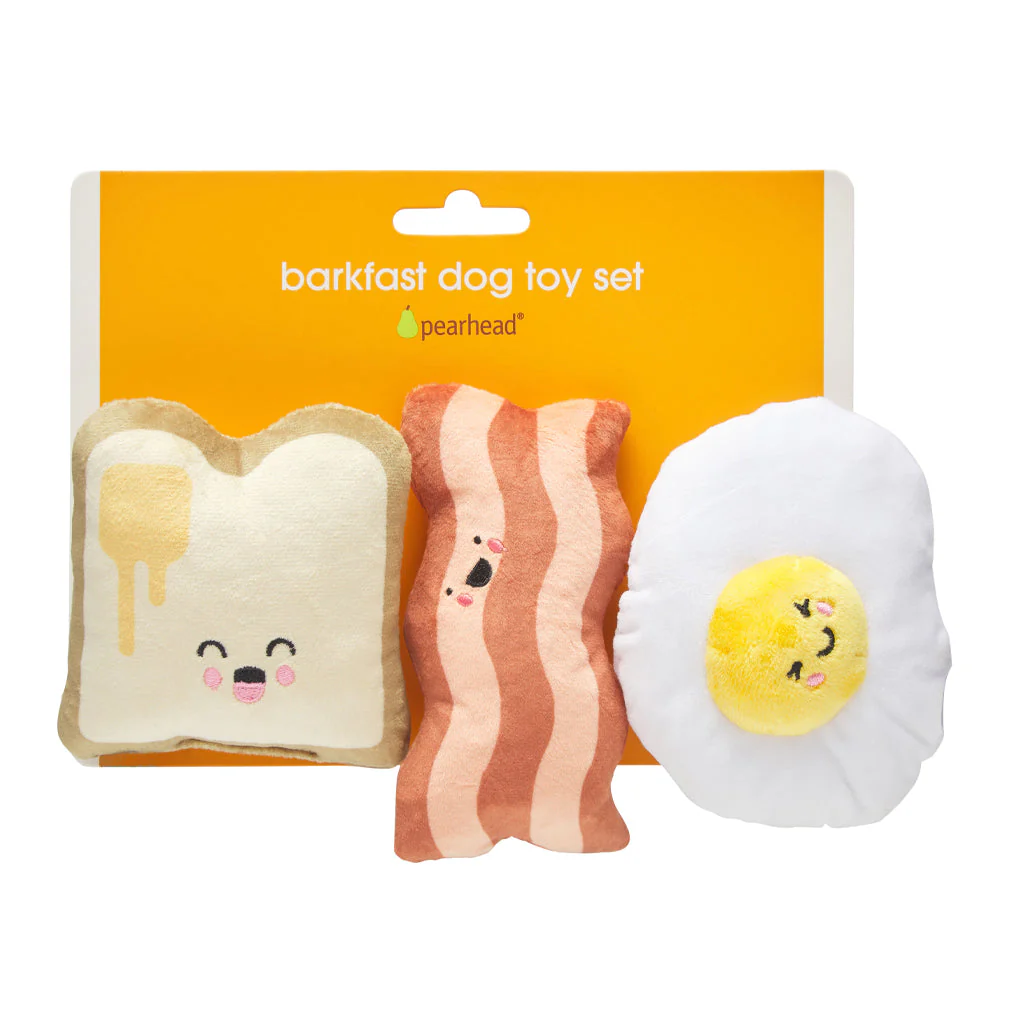 Barkfast Dog Toys - Set of 3 by Pearhead - Image 6