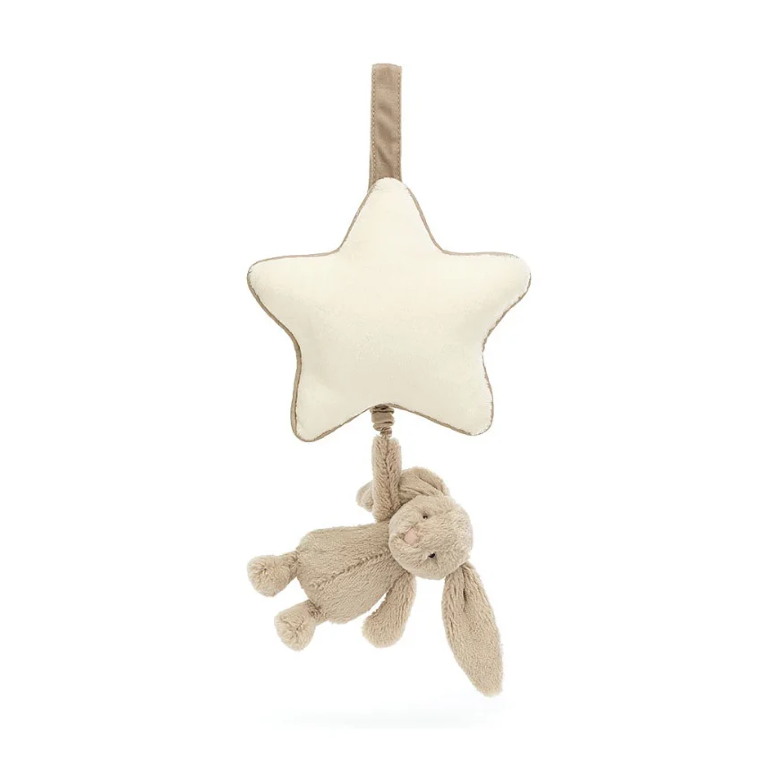 Bashful Beige Bunny Musical Pull by Jellycat - Image 4