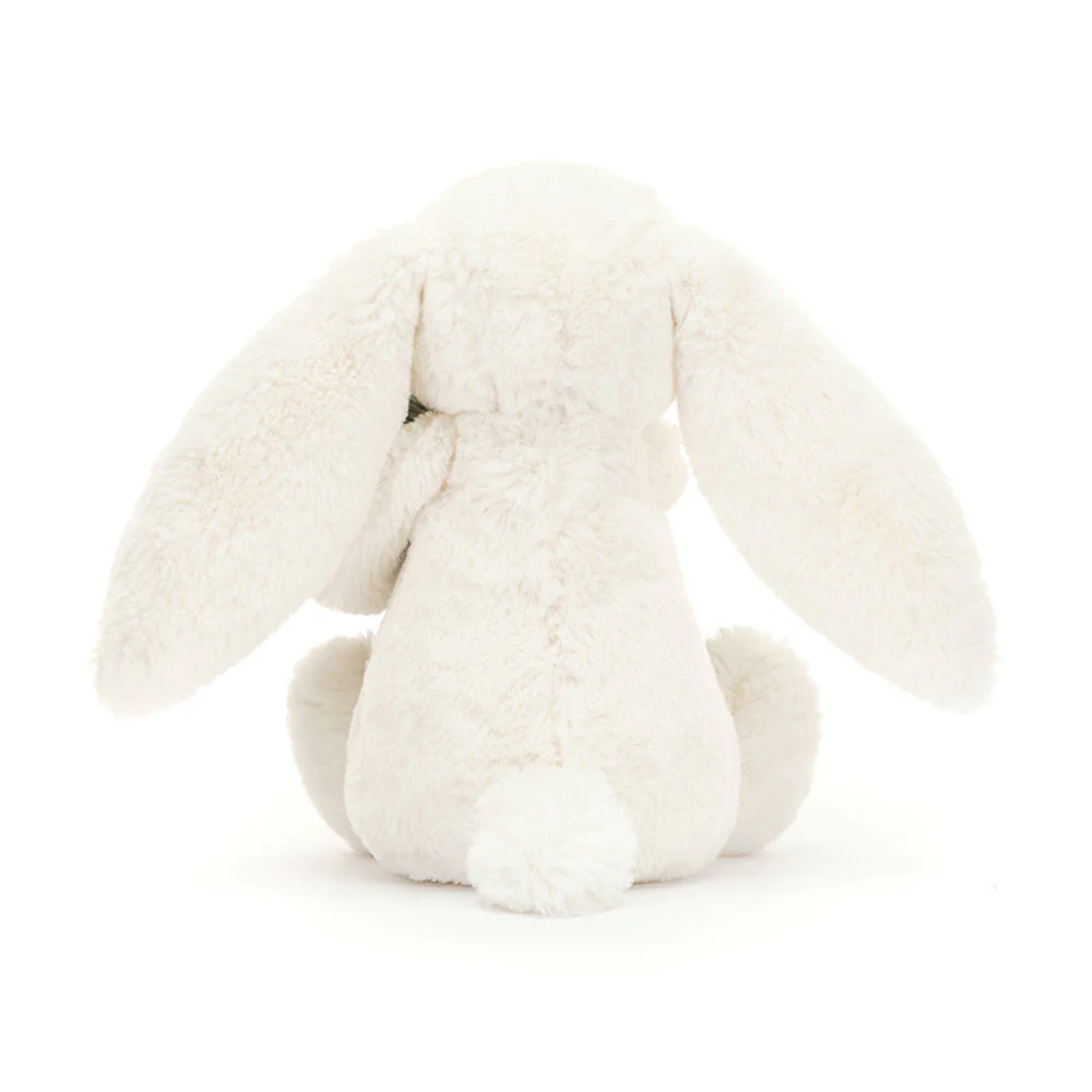 Bashful Bunny with Christmas Tree by Jellycat - Image 3