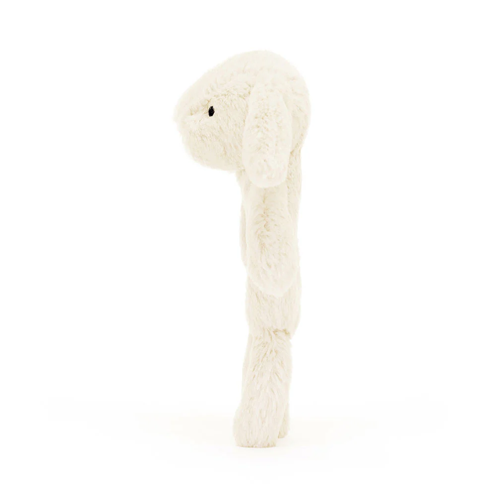 Bashful Cream Bunny Ring Rattle by Jellycat - Image 2