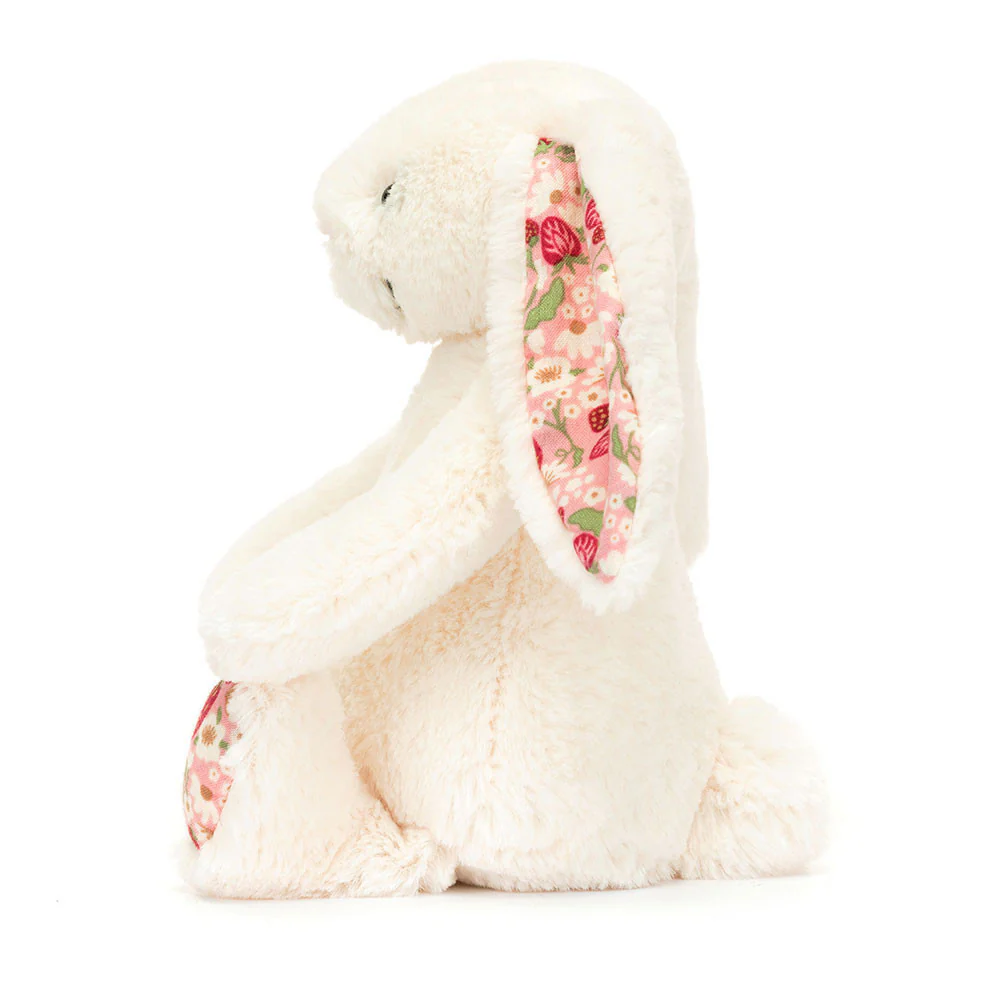 Blossom Cream Bunny 'Berry' - Little by Jellycat - Image 2
