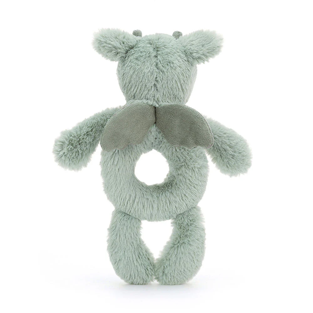 Bashful Dragon Ring Rattle by Jellycat - Image 3