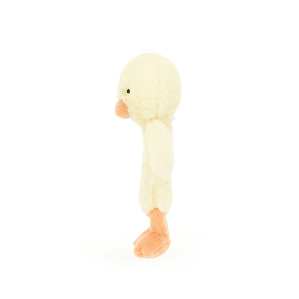 Bashful Duckling Ring Rattle by Jellycat - Image 2