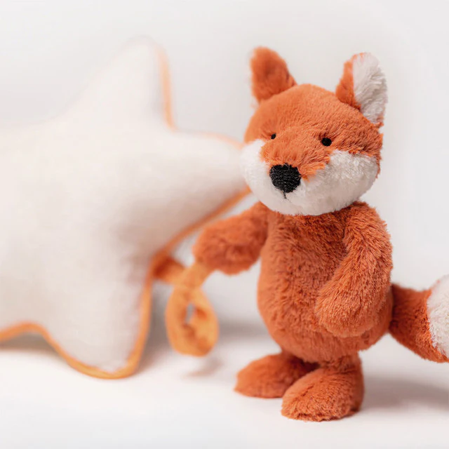 Bashful Fox Cub Musical Pull by Jellycat - Image 2