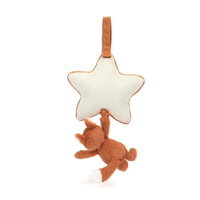 Bashful Fox Cub Musical Pull by Jellycat - Image 4