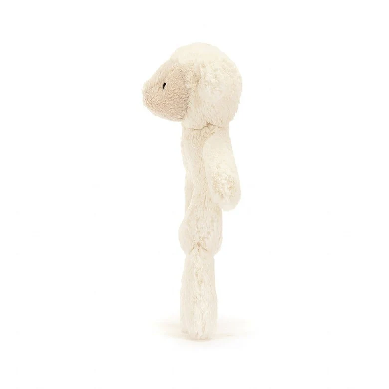 Bashful Lamb Ring Rattle by Jellycat - Image 2