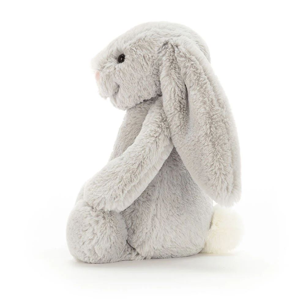 Bashful Silver Bunny - Original by Jellycat - Image 2