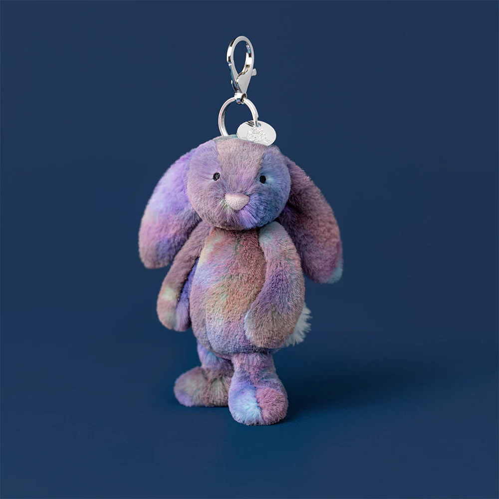 Bashful Zodihop Luxe Bunny Bag Charm by Jellycat - Image 2