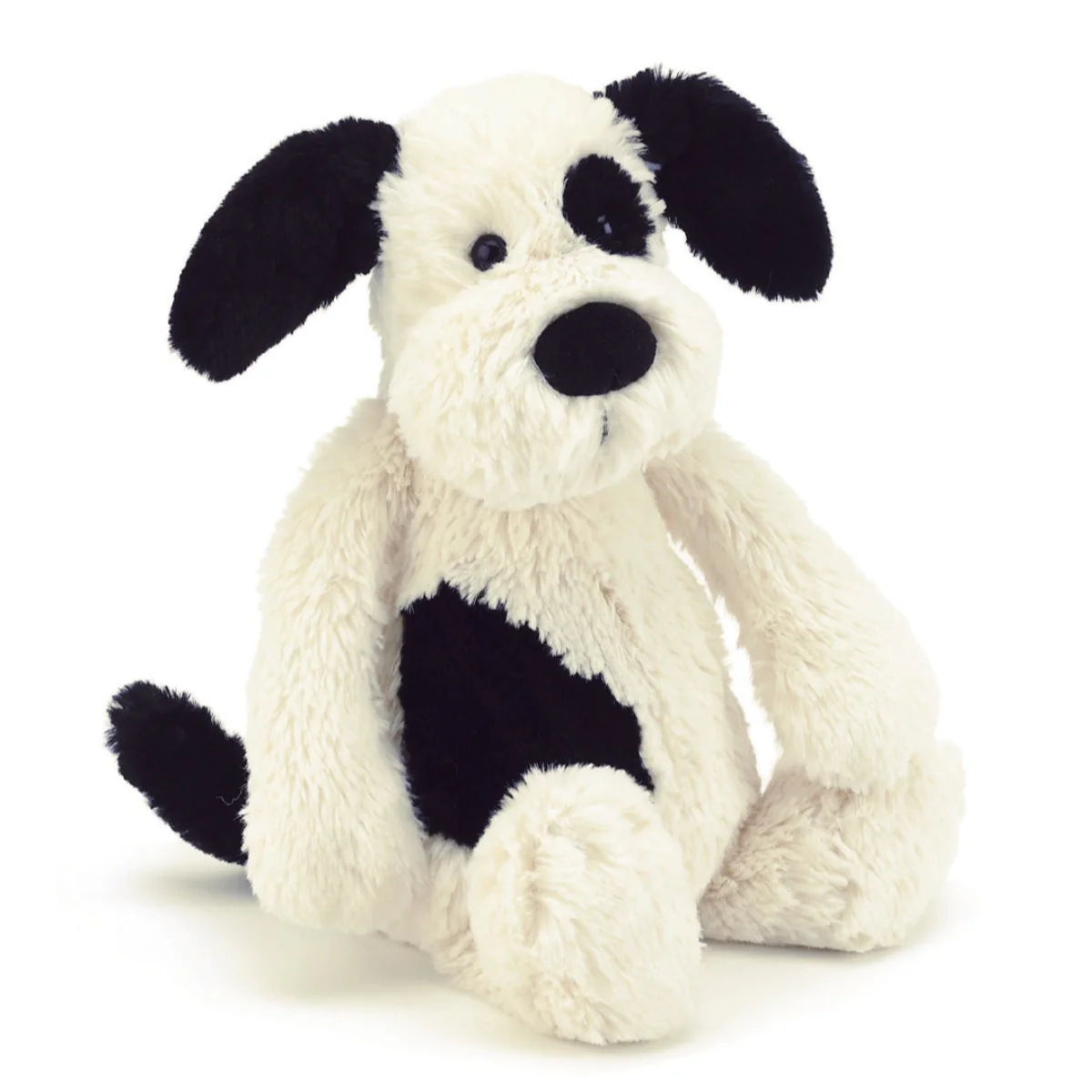 Bashful Black + Cream Puppy - Big by Jellycat
