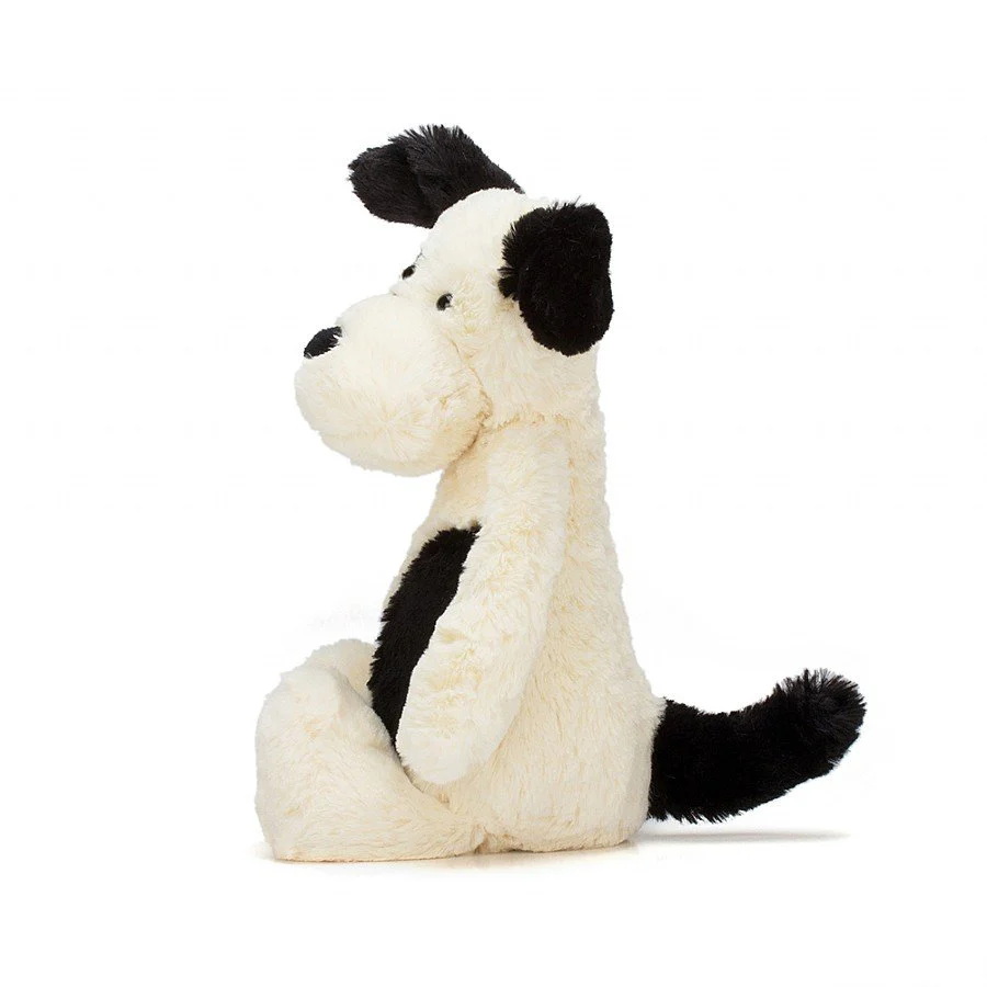 Bashful Black + Cream Puppy - Original by Jellycat - Image 2