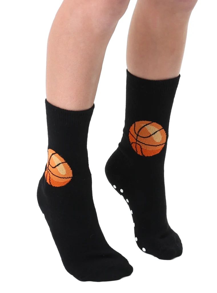 Basketball 3D Packaged Kids Crew Socks by Living Royal - Image 4