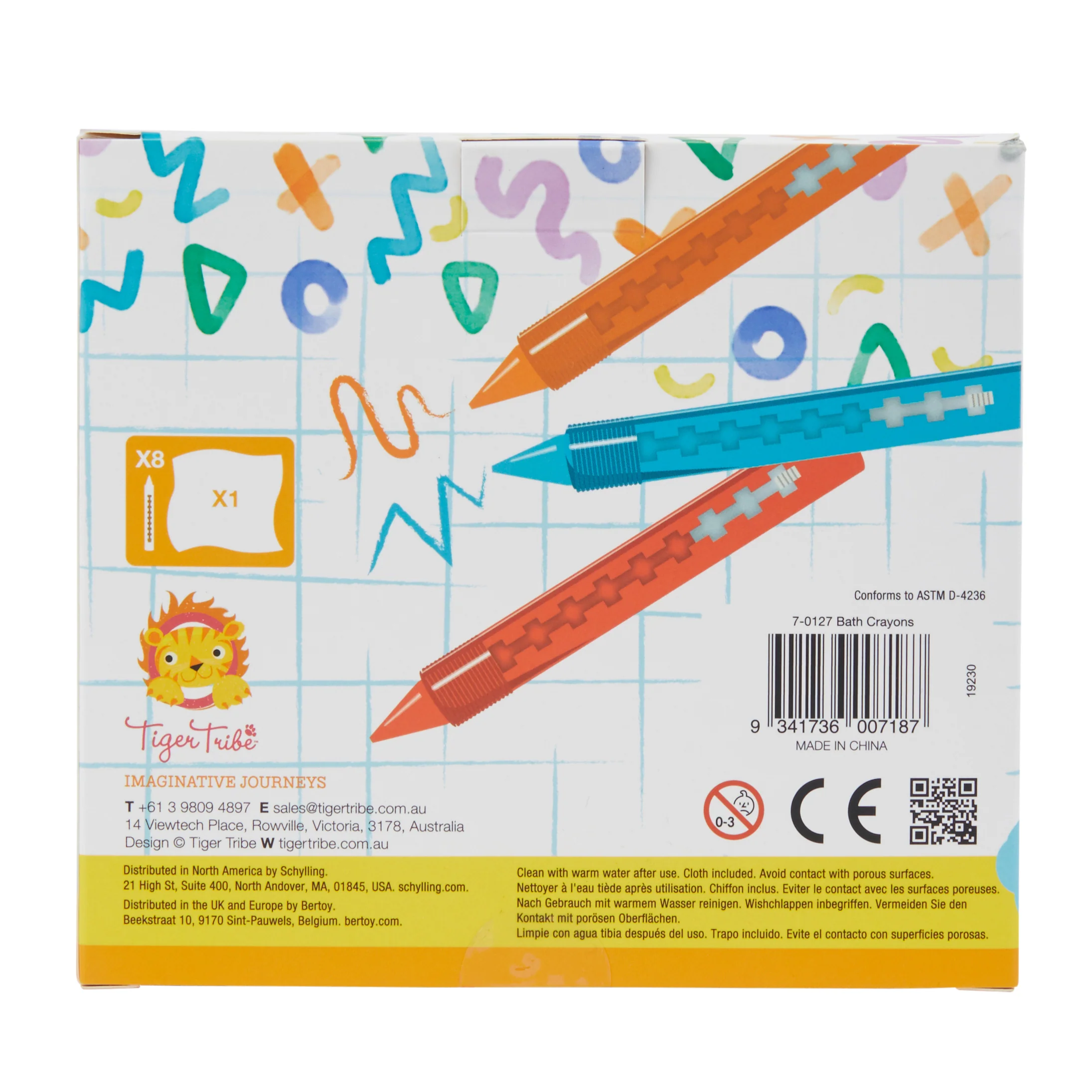 Bath Crayons by Tiger Tribe - Image 3