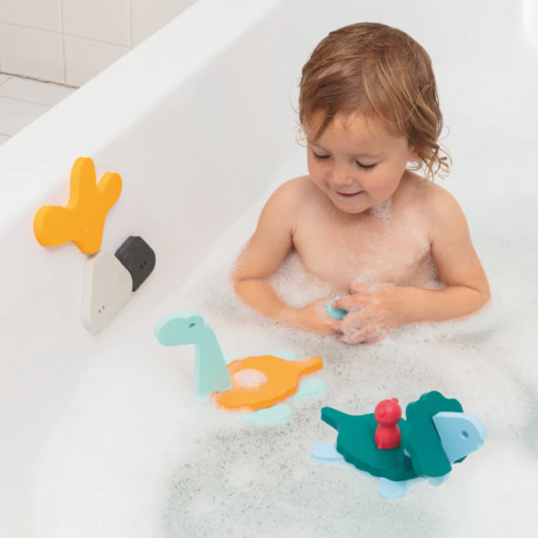 Bath Puzzle Friends - Dino World by Quut Toys - Image 4