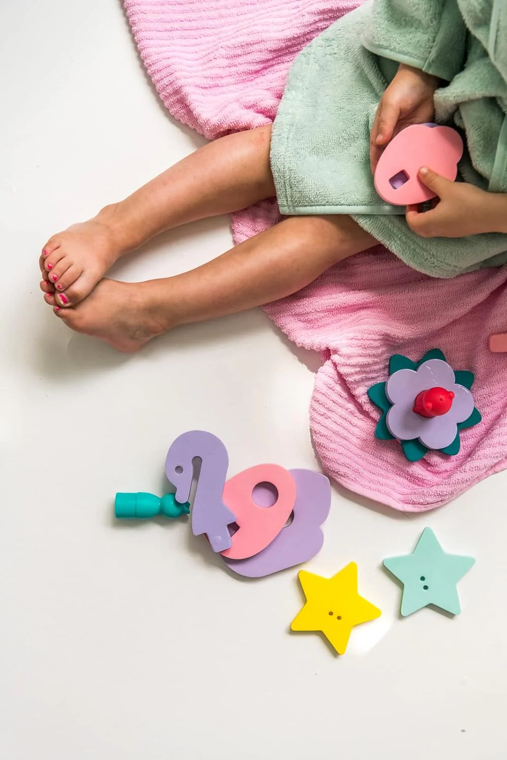 Bath Puzzle Friends - Fairy Pond by Quut Toys - Image 3