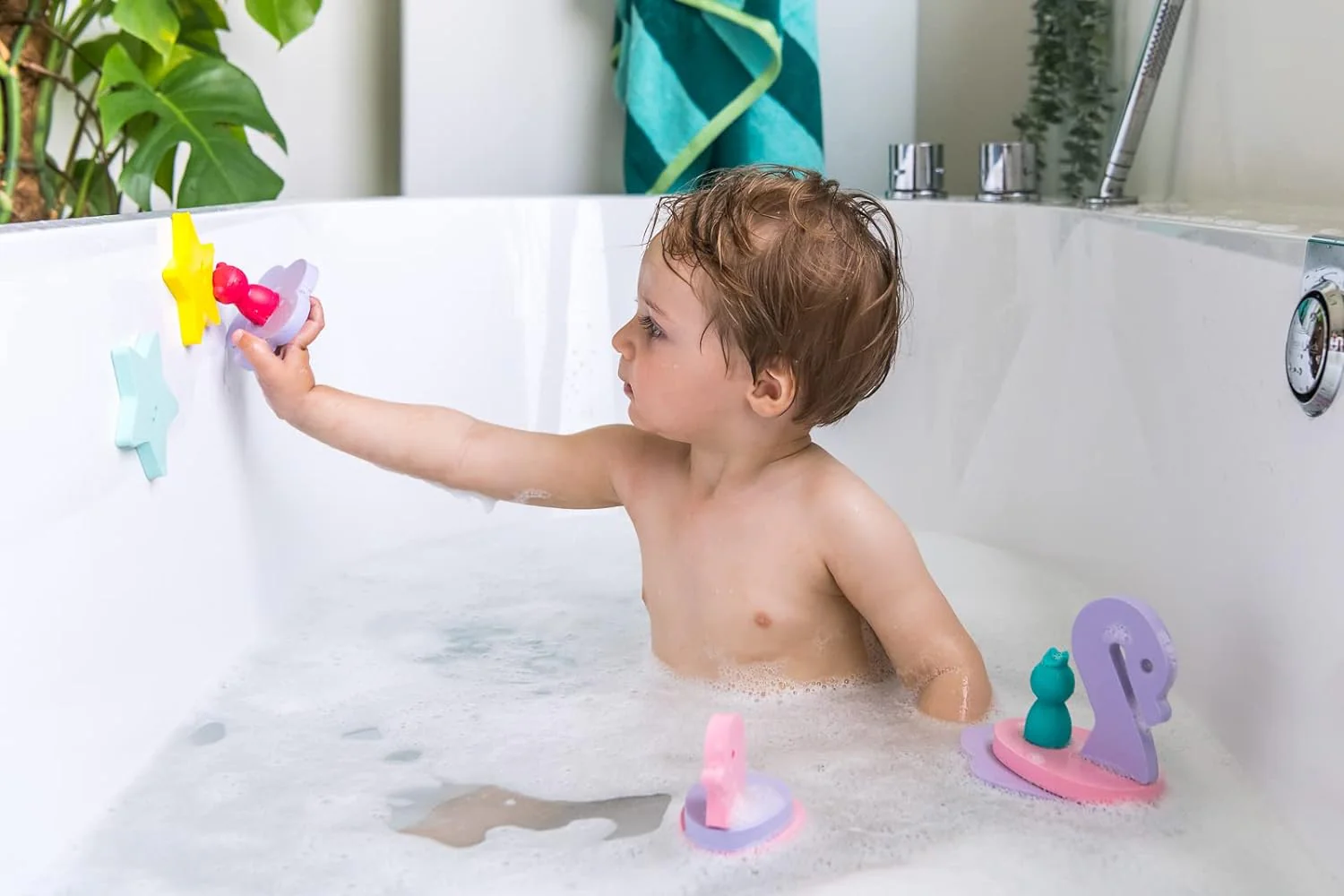 Bath Puzzle Friends - Fairy Pond by Quut Toys - Image 4