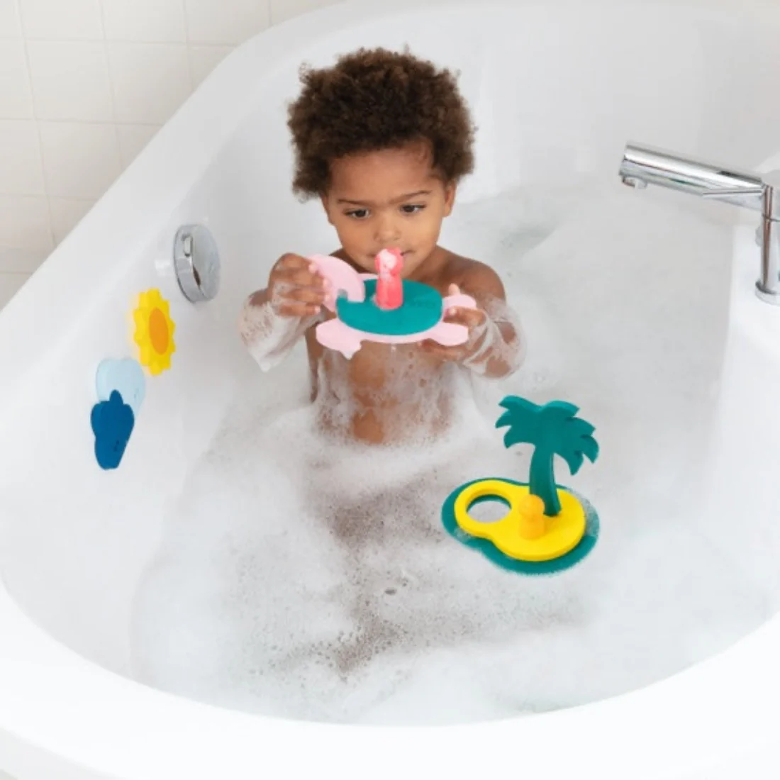 Bath Puzzle Friends - Treasure Island by Quut Toys - Image 3