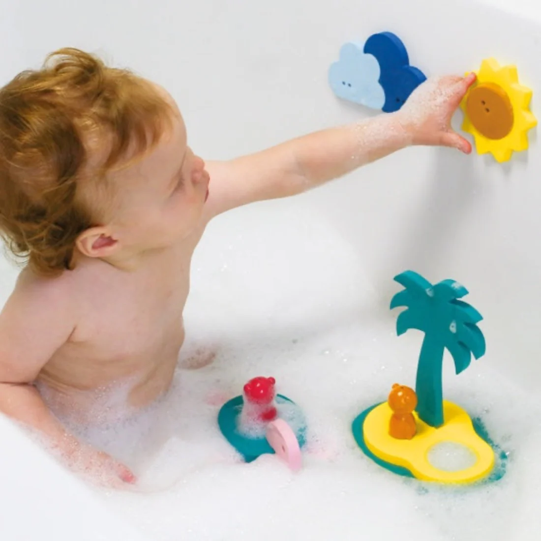 Bath Puzzle Friends - Treasure Island by Quut Toys - Image 5