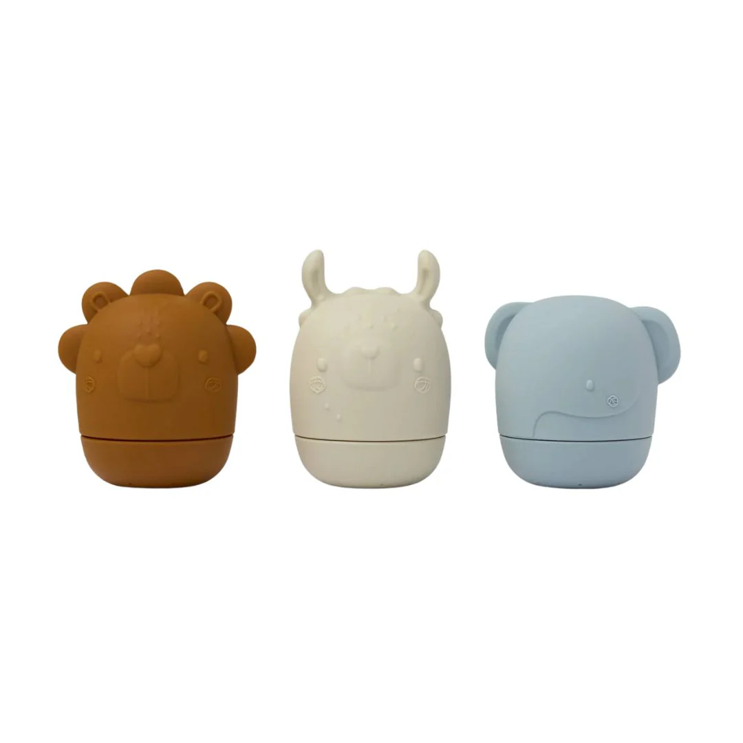 Bath Toy Set - Blue by Loulou Lollipop