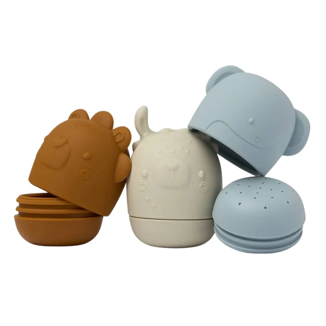 Bath Toy Set - Blue by Loulou Lollipop - Image 2