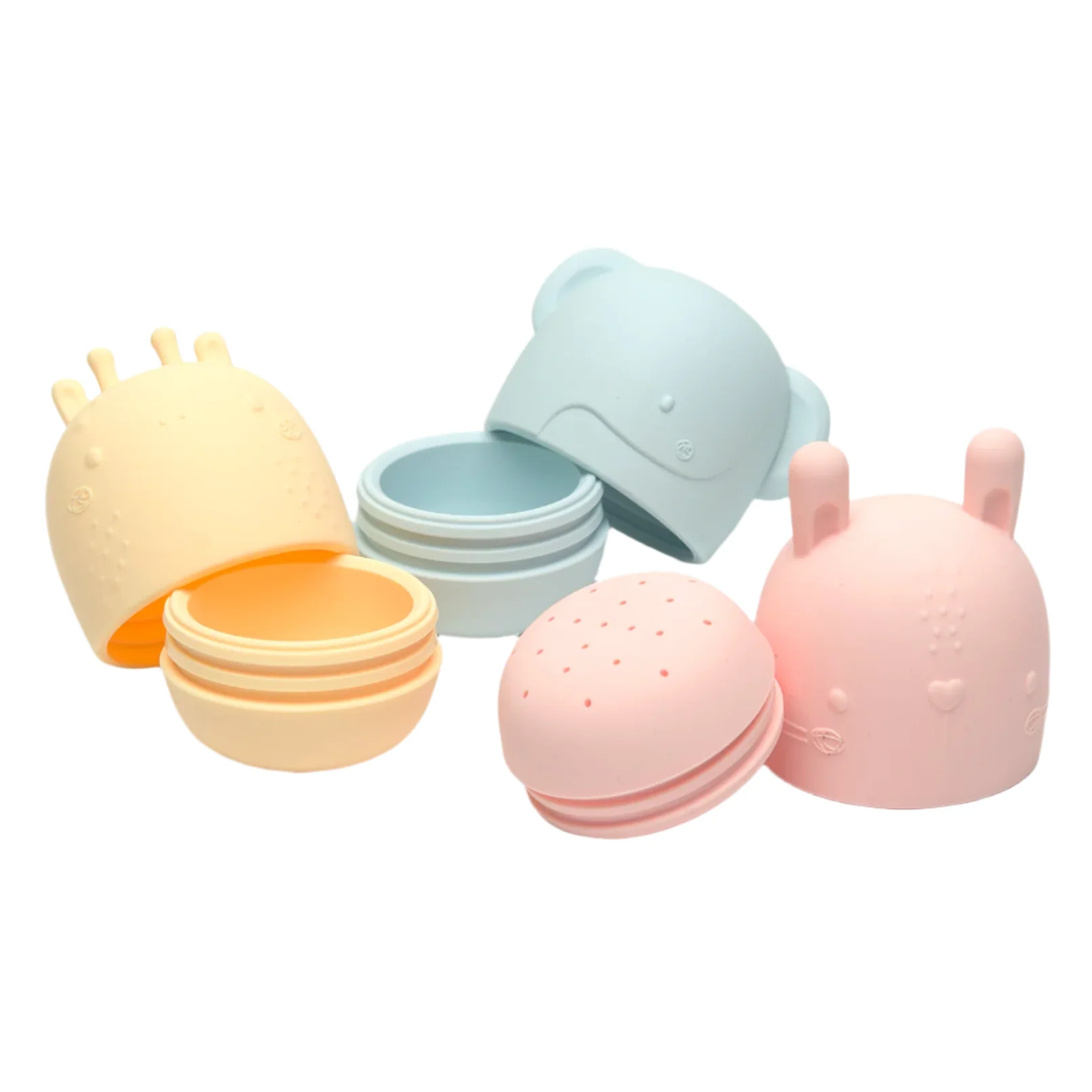 Bath Toy Set - Pastel by Loulou Lollipop - Image 2