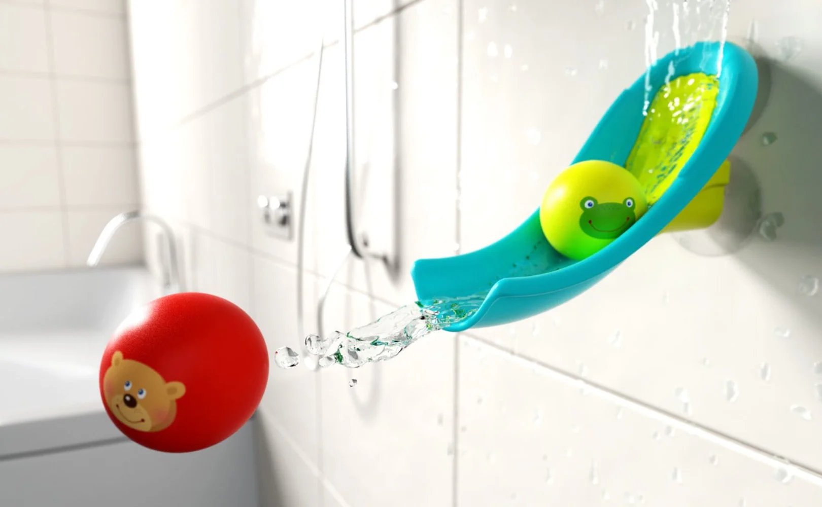 Bathing Bliss Waterslide Toy by Haba - Image 3