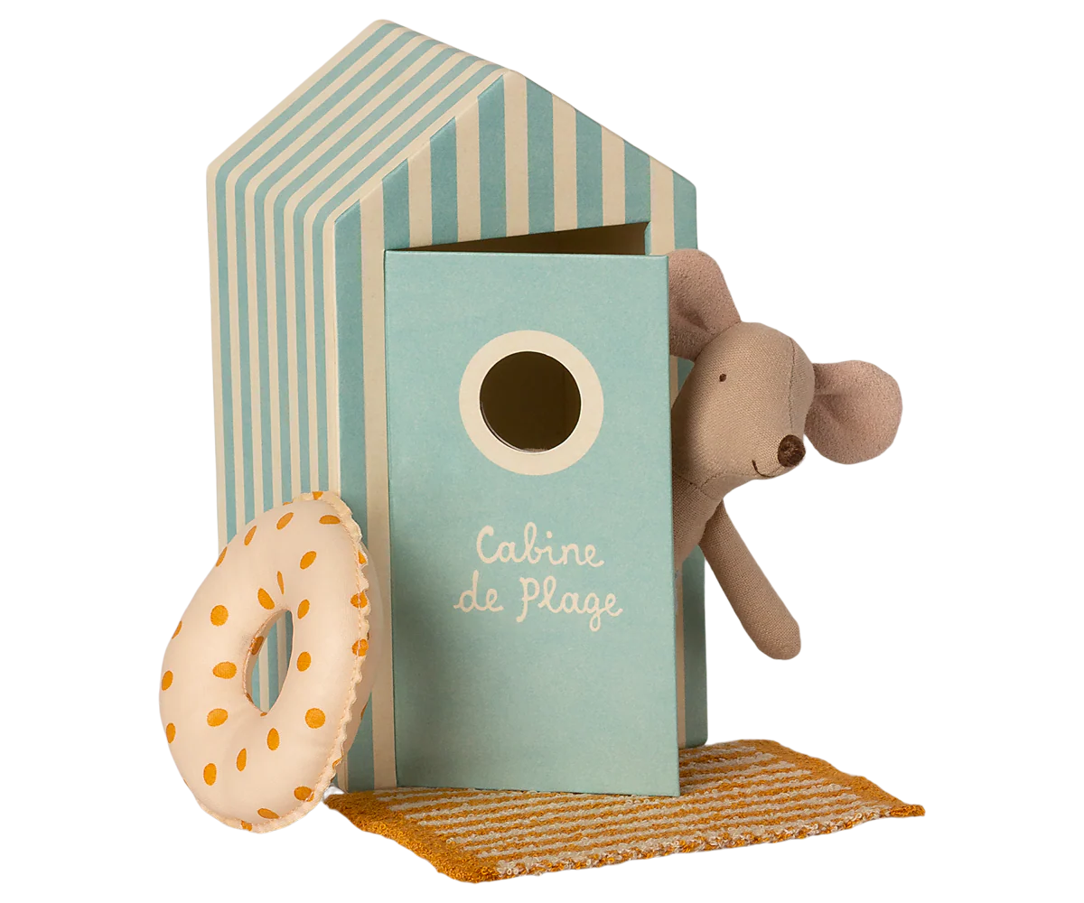 Beach Mouse - Little Brother in Cabin by Maileg - Image 4