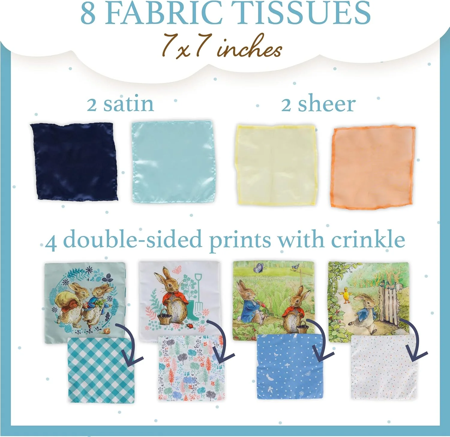 Beatrix Potter Peter Rabbit Tissue Box Toy by Kids Preferred - Image 2