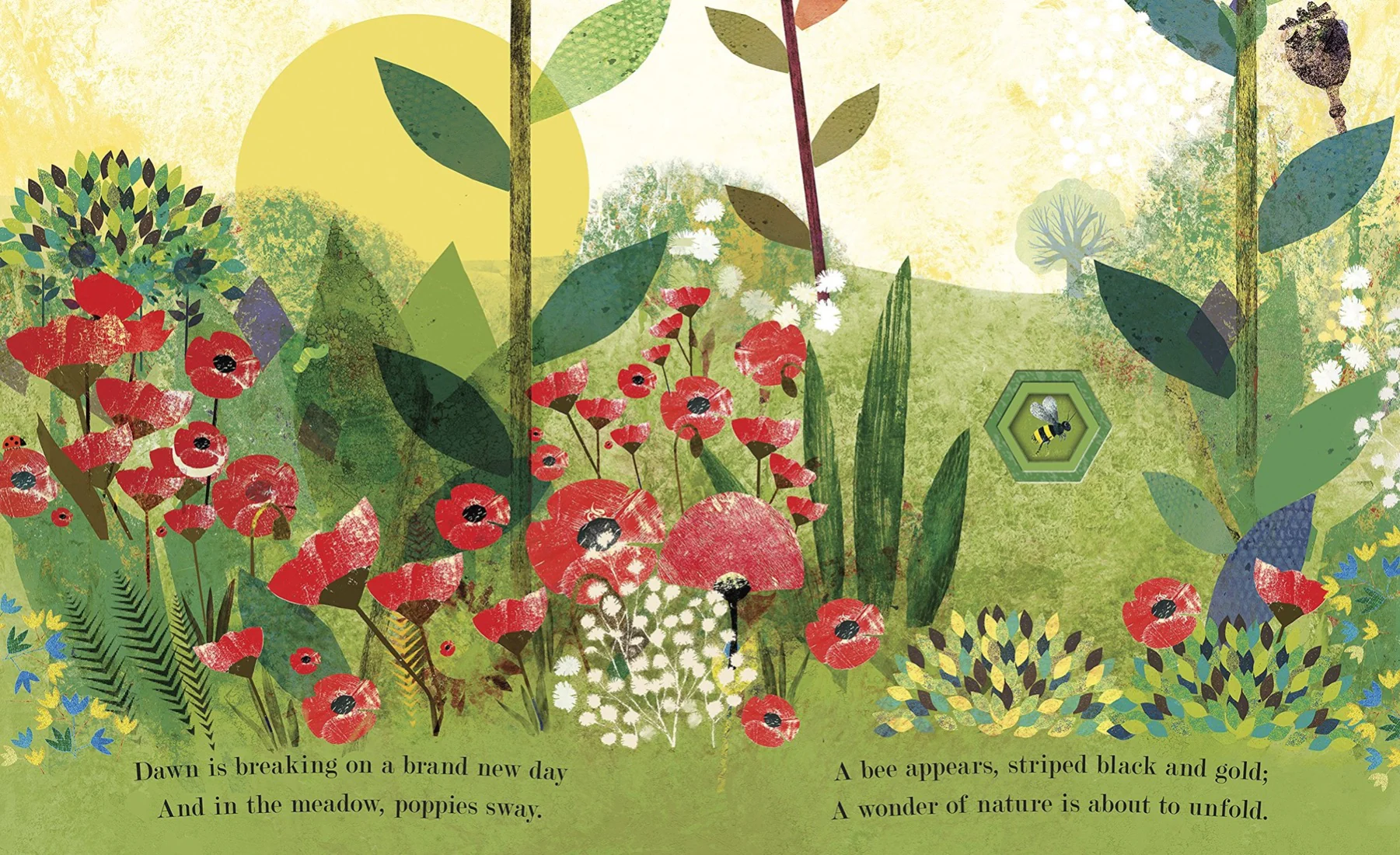 Bee: A Peek-Through Picture Book - Hardcover - Image 2