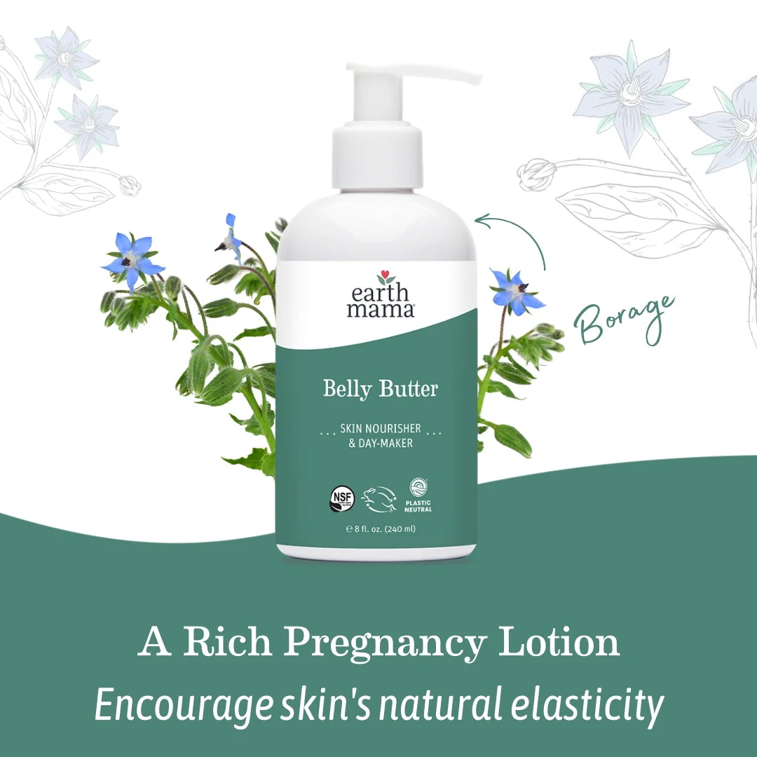 Organic Belly Butter 8 oz by Earth Mama Organics - Image 3