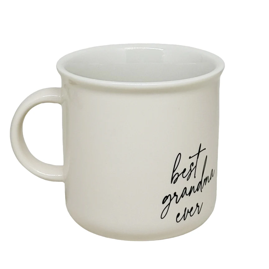 Best Grandma Ever 11oz Campfire Mug - White/Black by Sweet Water Decor - Image 3