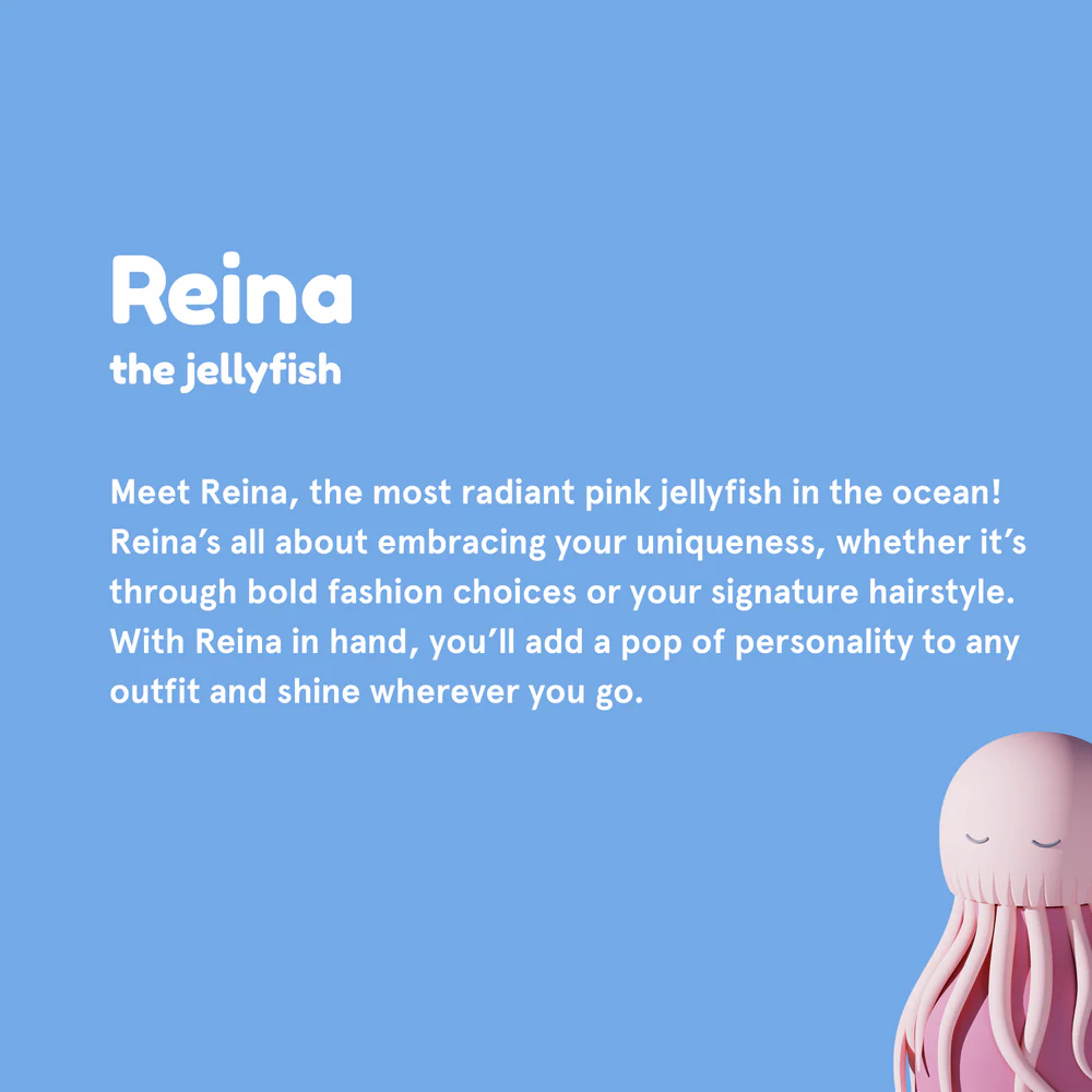 Bestie Water Bottle - Jellyfish by Asobu - Image 3