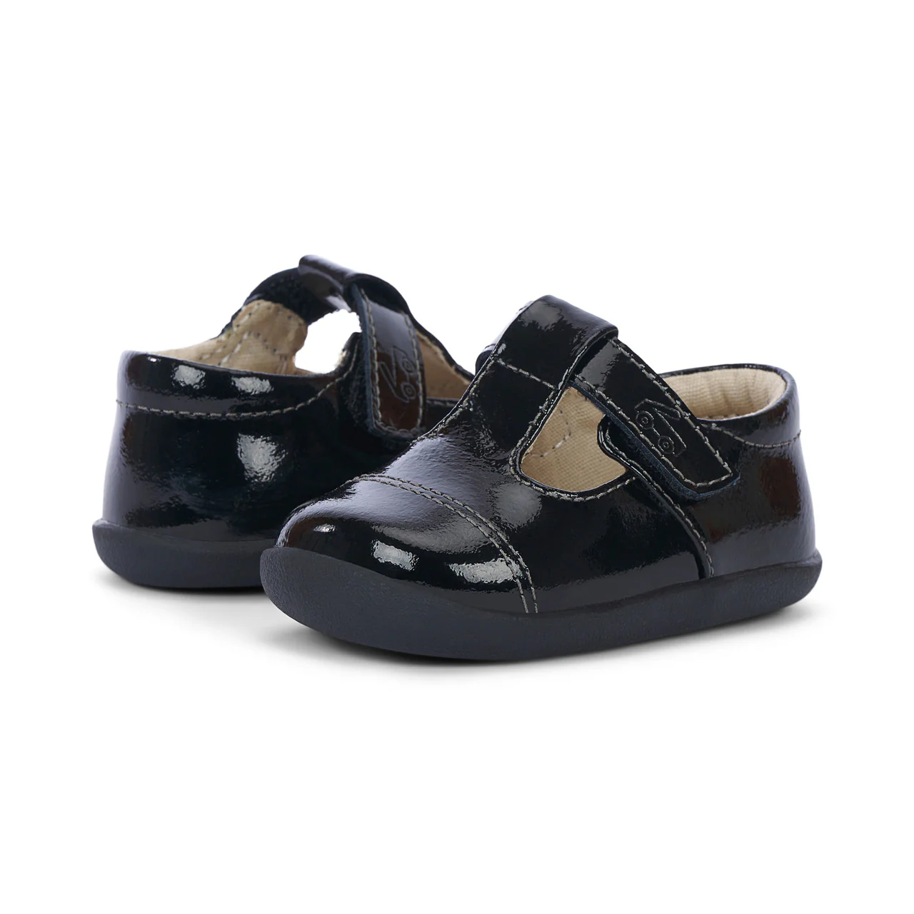Bianca First Walker  Shoe - Black Patent by See Kai Run - FINAL SALE - Image 6