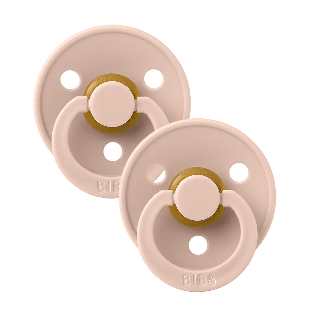 Bibs De Lux Pacifier 2PK - Blush