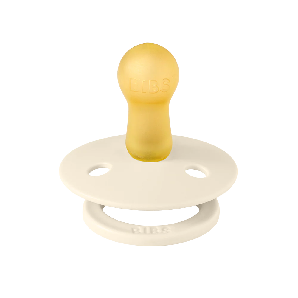 Bibs Original Pacifier 2 Pack - Ivory - Image 2