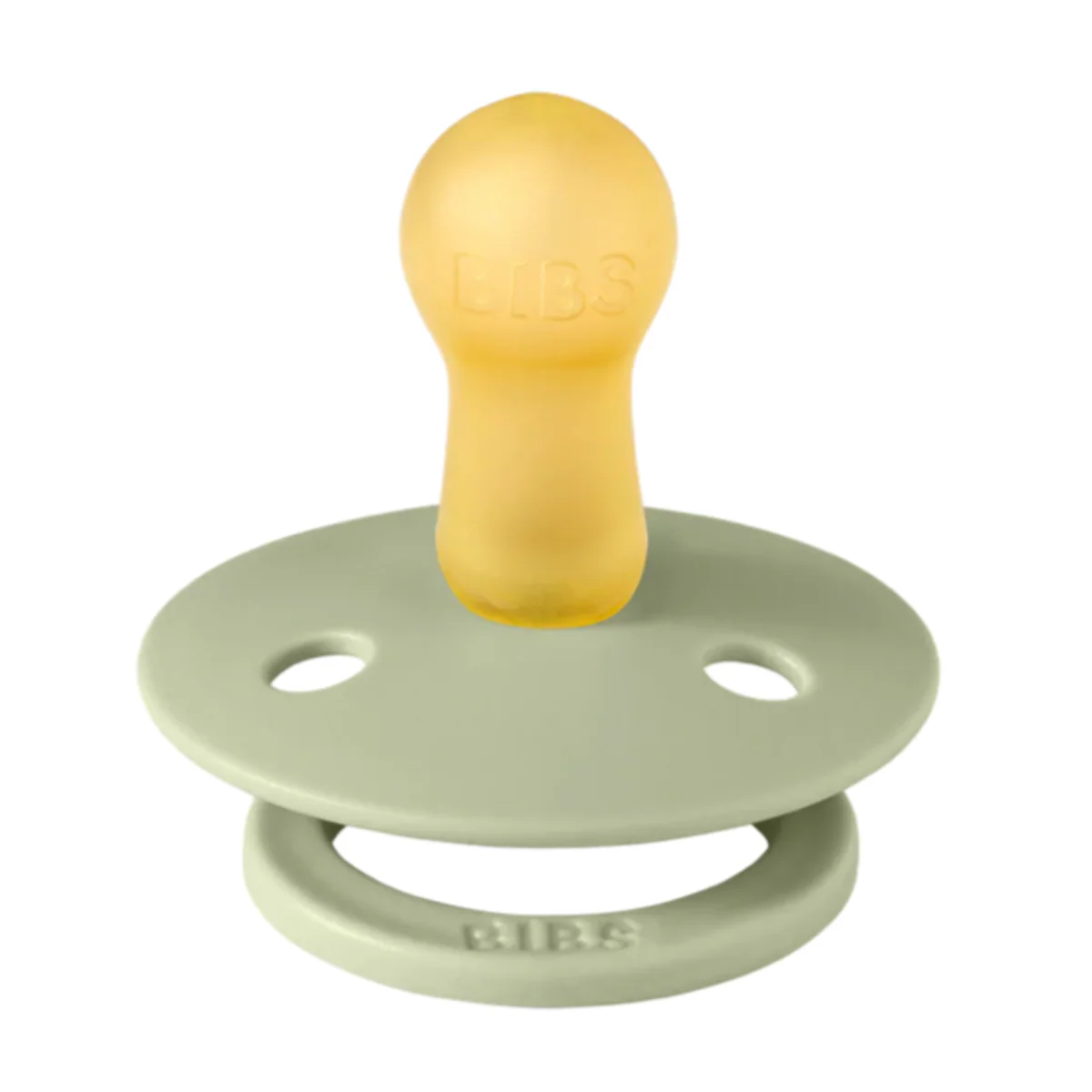 Bibs Original Pacifier 2 Pack - Sage + Ivory - Image 3