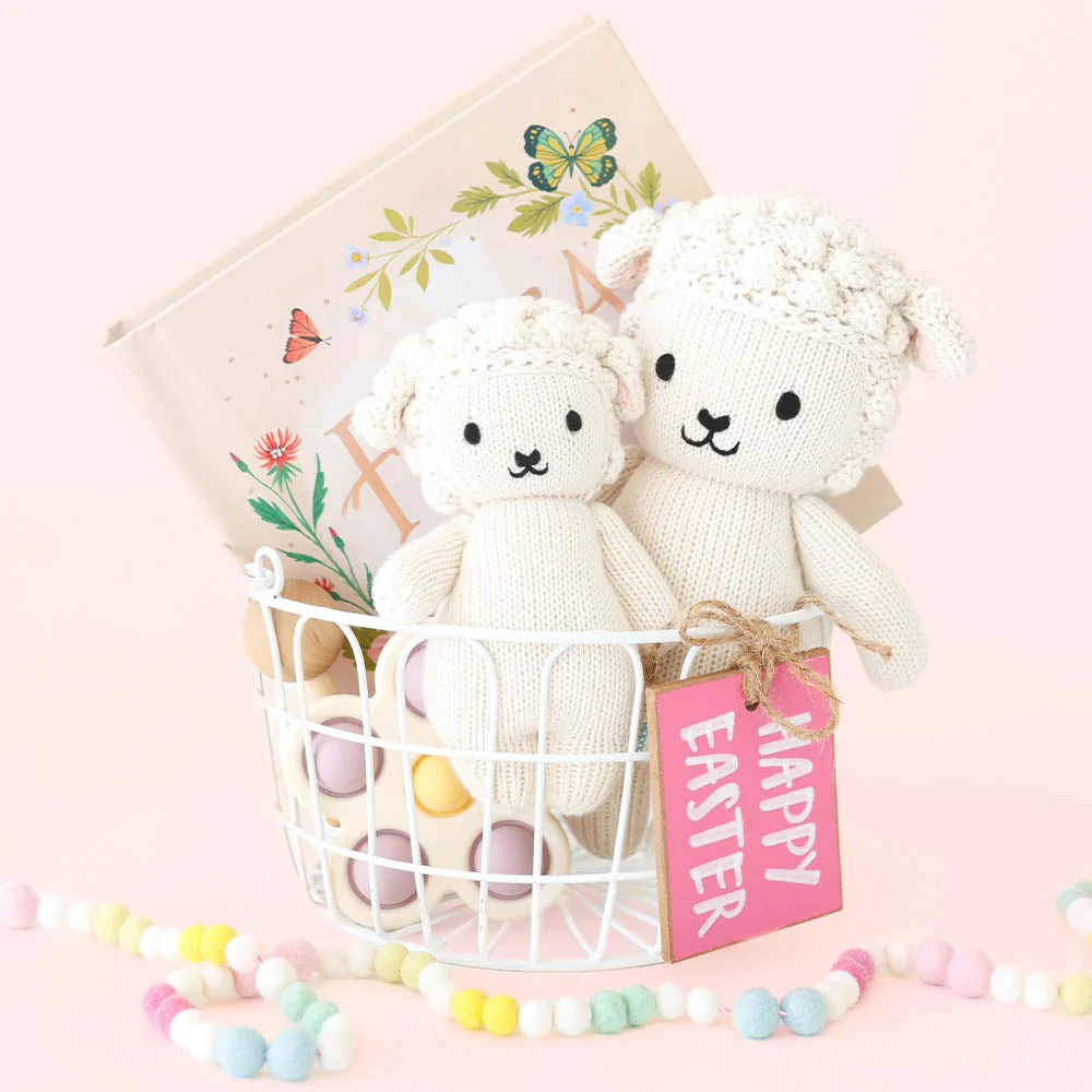 Big Baby Lamb by Cuddle + Kind - Image 6