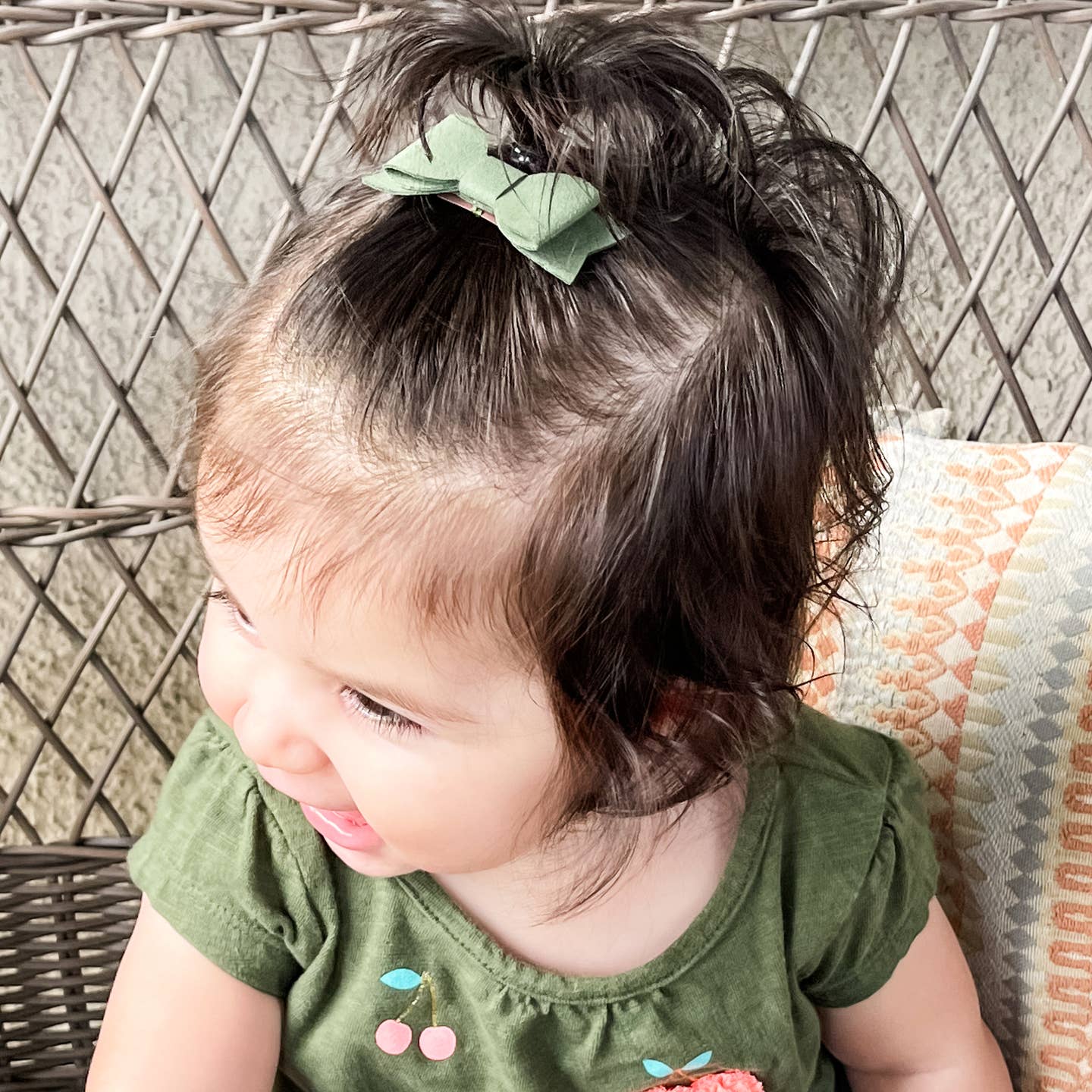 Billie Jean Bows Set of 3 - Lush by Baby Wisp - Image 2