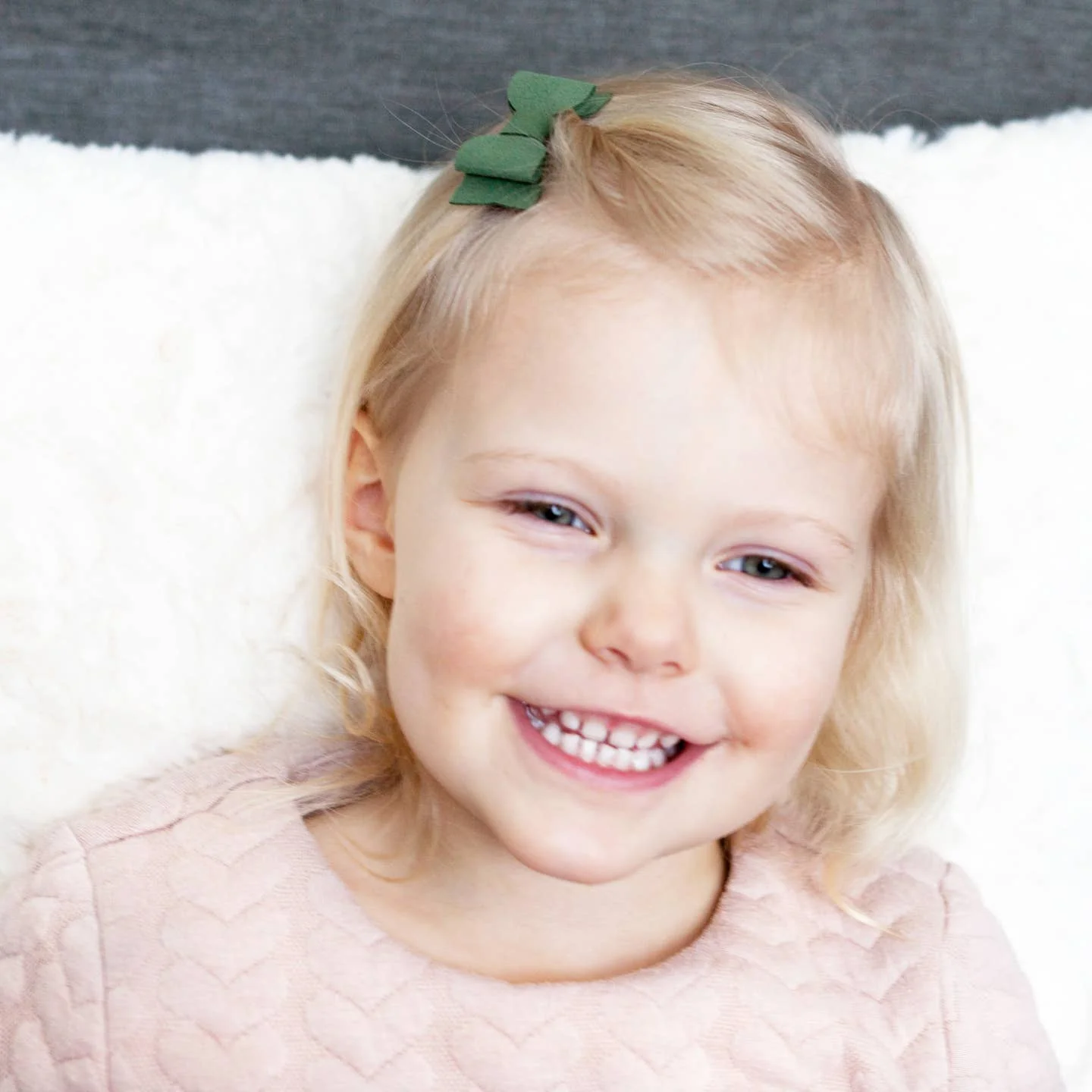 Billie Jean Bows Set of 3 - Lush by Baby Wisp - Image 4