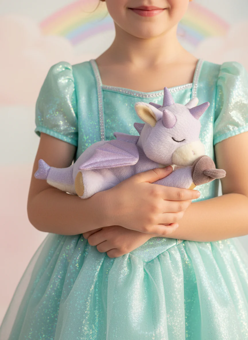 Binky Dragon - Misty (Lavender) by Dinkum Dolls - Image 3
