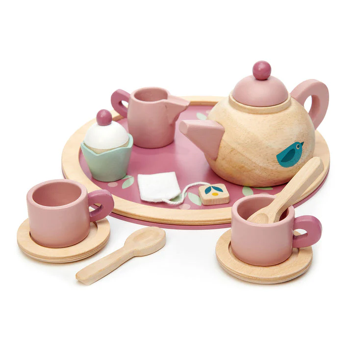 Birdie Wooden Tea Set by Tender Leaf Toys - Image 3