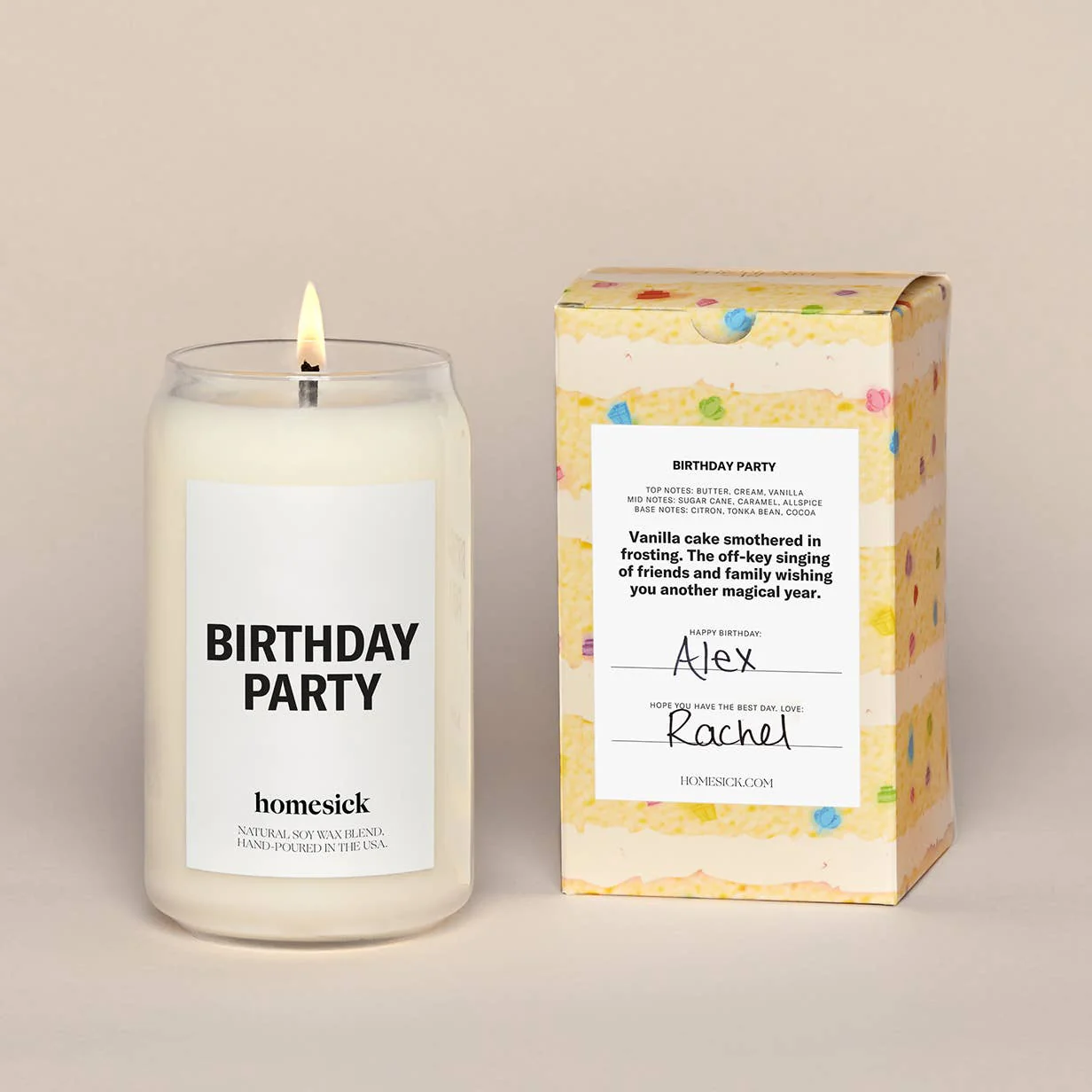 Birthday Party Candle by Homesick Candles - Image 2