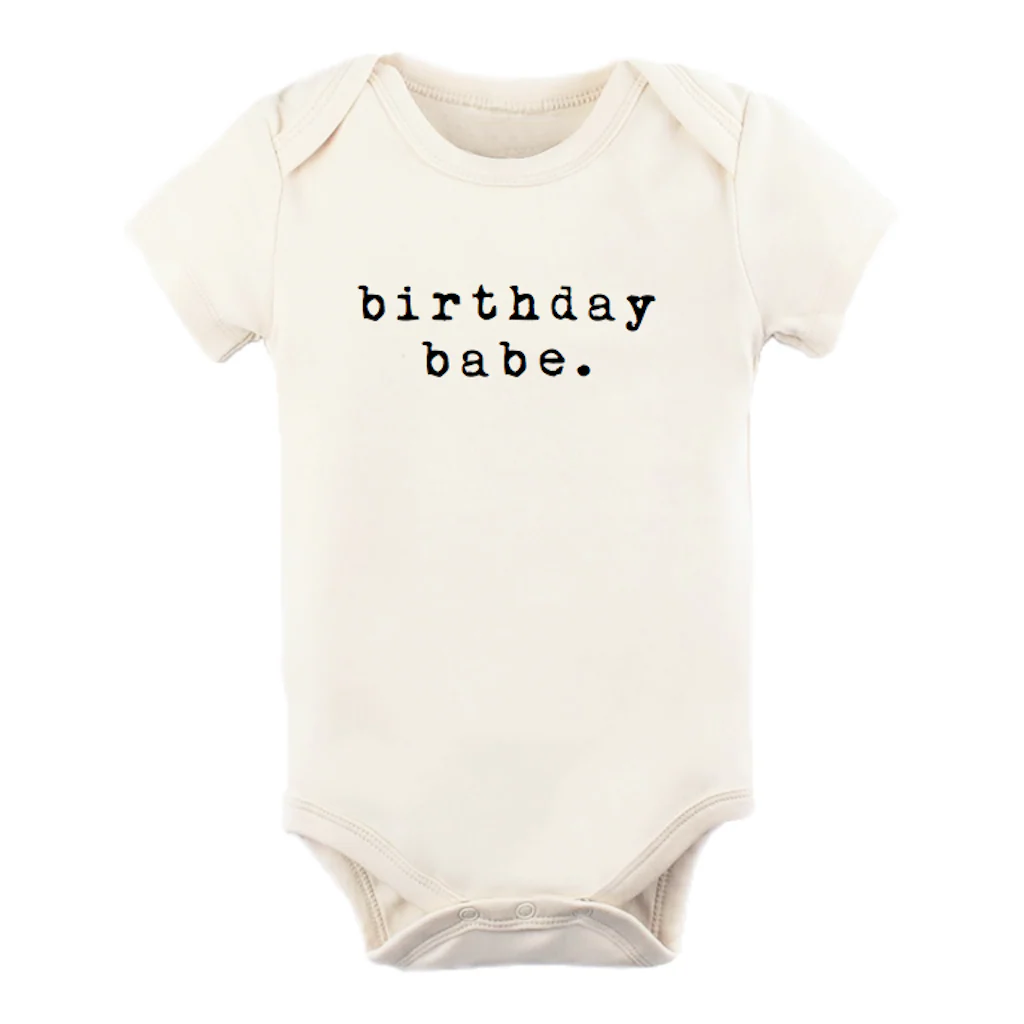 Birthday Babe Organic Bodysuit by Tenth & Pine