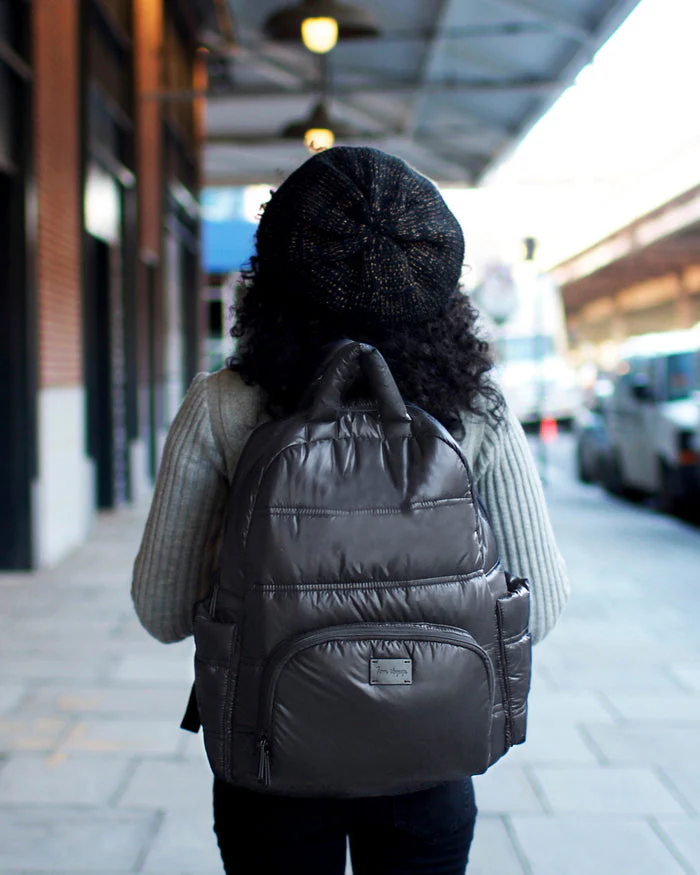 BK718 Diaper Backpack - Black by 7AM Enfant - Image 11