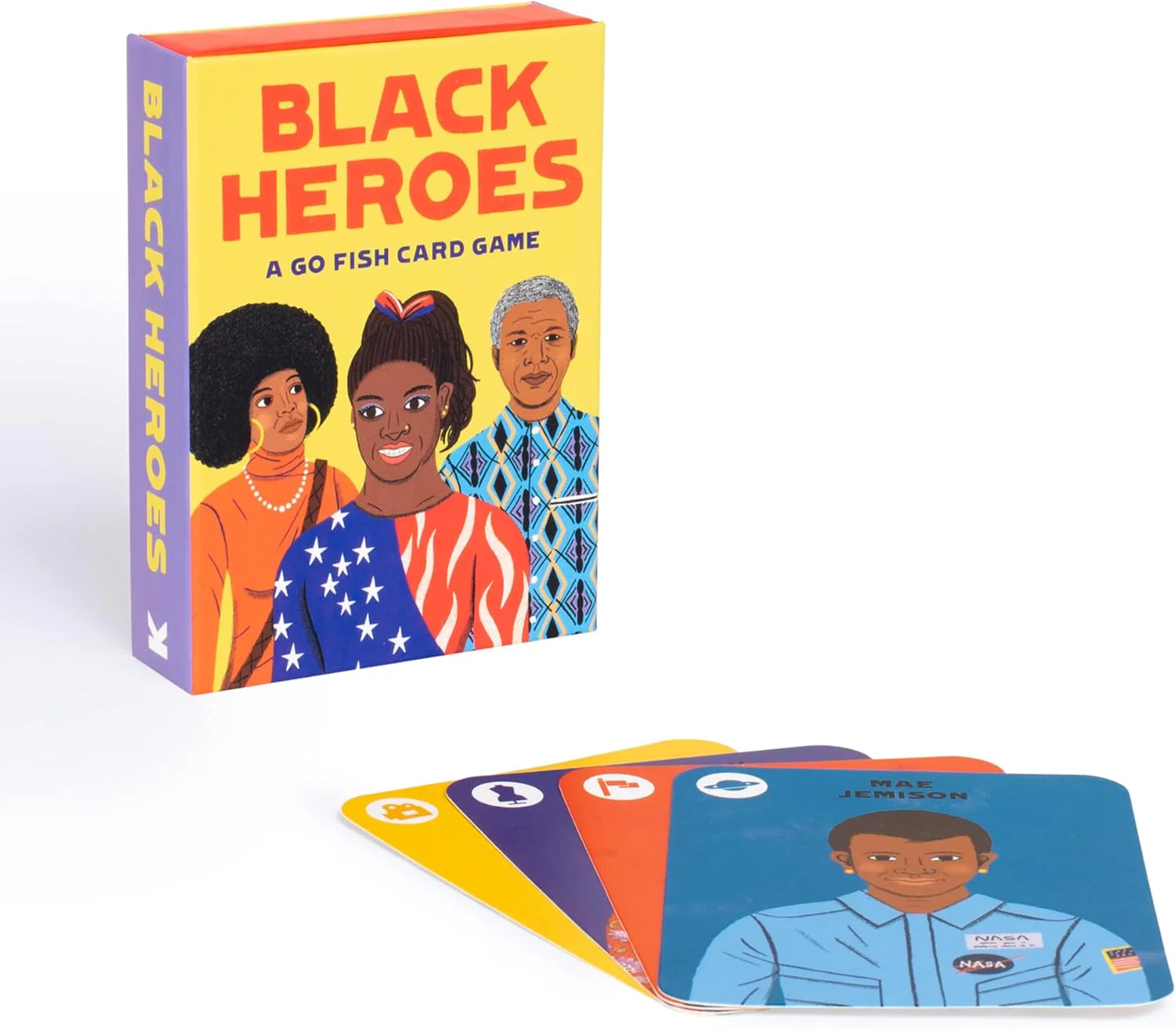 Black Heroes: A Go Fish Card Game by Chronicle Books - Image 3