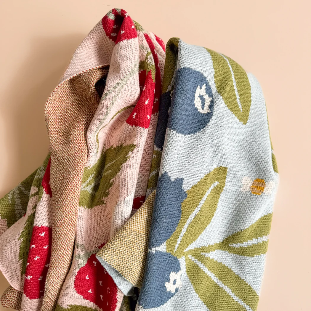 Organic Cotton Blanket - Blueberry by The Blueberry Hill - Image 10