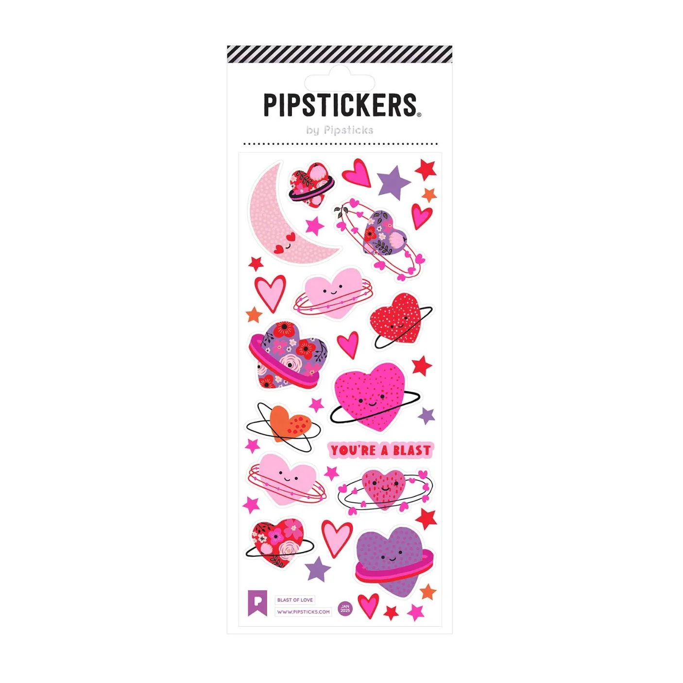 Blast of Love Stickers by Pipsticks