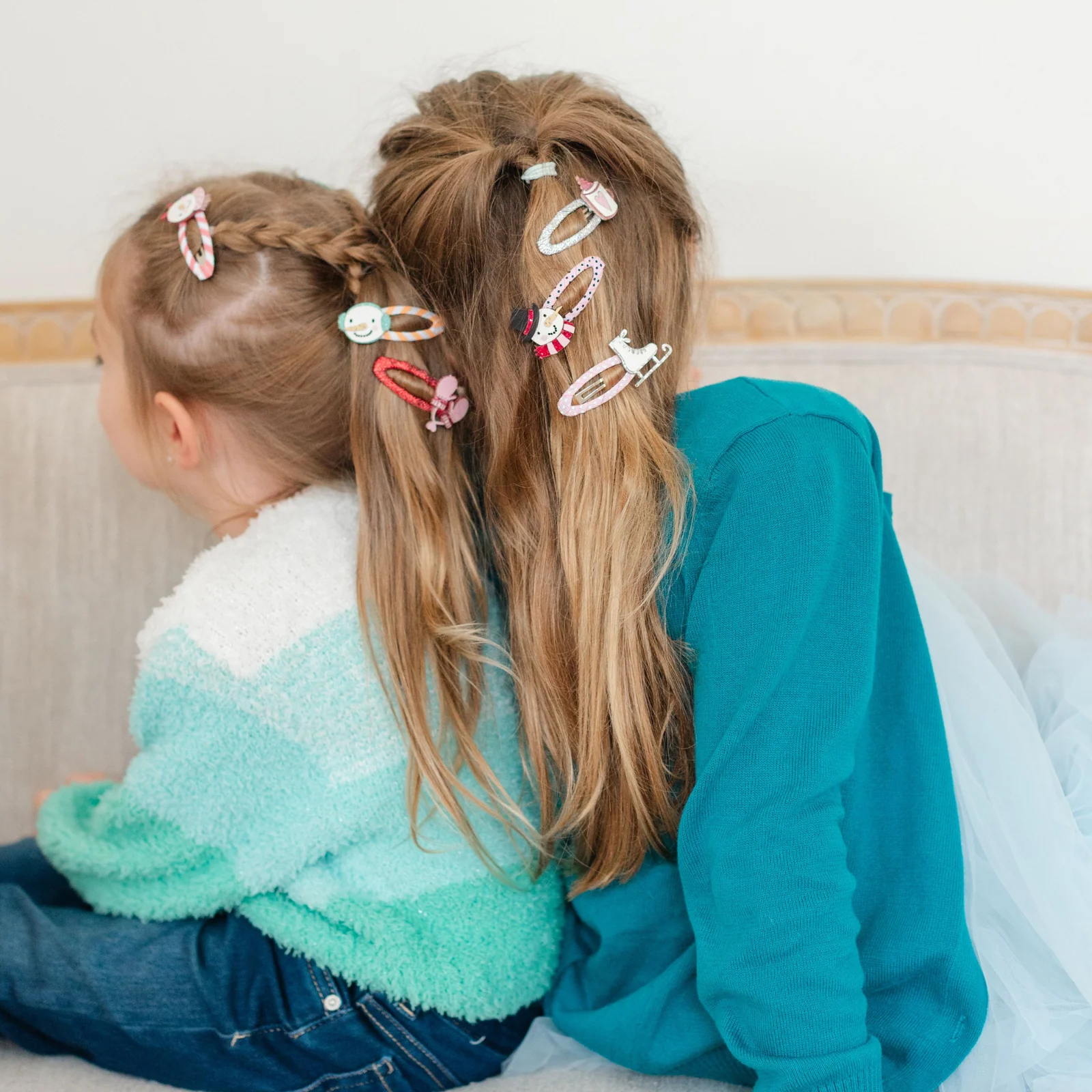 Blizzard Buddies Mitten and Hot Chocolate Hair Clips - Set of 2 by Daydream Society - FINAL SALE - Image 2