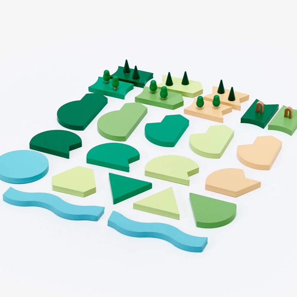Blockitecture Parkland by Areaware